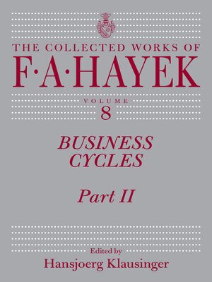 cover image of Business Cycles, Part II